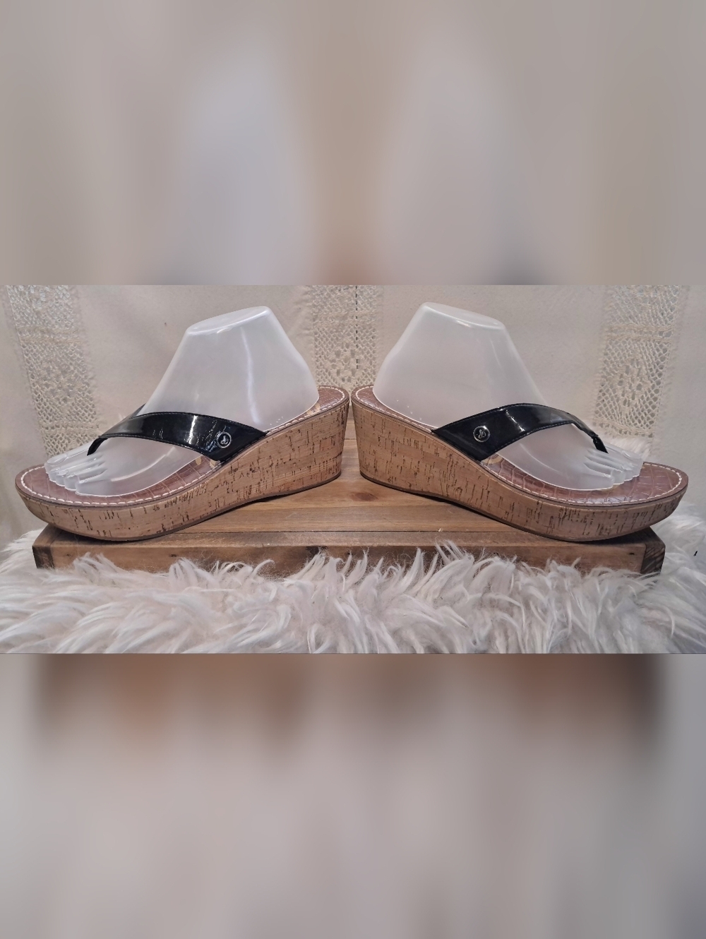 Sam Edelman Romy Wedge Sandal Size 11